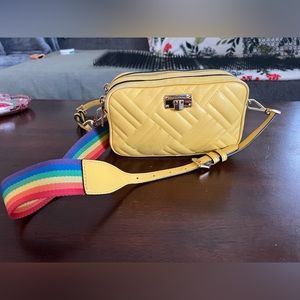 Michael Kors yellow pride crossbody purse